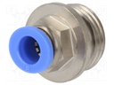 Push-in fitting; straight; G 1/2"; -0.95÷15bar; 8mm