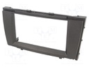 Radio mounting frame; Toyota; 2 DIN; black