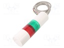 Signaller: signalling column; LED; red/green; 24VDC; IP65; LR6