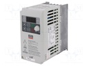Inverter; Max motor power: 0.4kW; Usup: 200÷230VAC; 0÷200Hz; 2.5A