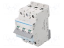 Circuit breaker; 230/400VAC; Inom: 16A; Poles: 3; DIN; Charact: B