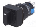 Switch: rotary; Pos: 3; 3A/220VAC; 2A/24VDC; -20÷55°C; 50mΩ; Ø16mm