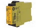 Module: safety relay; Series: PNOZ X2P; IN: 4; OUT: 2; Mounting: DIN