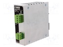 Power supply: switched-mode; 75W; 24VDC; 3A; 85÷265VAC; 90÷385VDC