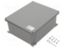 Enclosure: multipurpose; X: 257mm; Y: 307mm; Z: 121mm; S-8000; grey