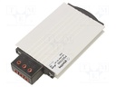 Heater; 50W; 100÷250V; IP20; DIN rail; 148x80x27mm