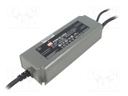 Power supply: switched-mode; for LED strips; 90W; 24VDC; 3.75A