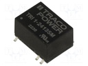 Converter: DC/DC; 1W; Uin: 21.6÷26.4V; Uout: 15VDC; Iout: 68mA; SMD14
