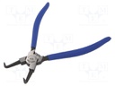 Pliers; for circlip; internal; 40÷100mm; Pliers len: 241mm