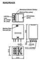 Relay: electromagnetic; 4PDT; Ucoil: 110VAC; 6A/250VAC; 6A/30VDC