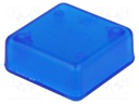 Enclosure: multipurpose; X: 35mm; Y: 35mm; Z: 15mm; 1551; ABS; blue