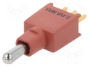 Switch: toggle; Pos: 3; SPDT; (ON)-OFF-(ON); 0.4A/20VDC; -30÷85°C