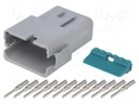 Connector: wire-wire; AT; plug; male; Size: 16; 20AWG÷16AWG; PIN: 12