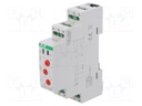 Module: voltage monitoring relay; DIN; SPDT; 250VAC/6A; IP20