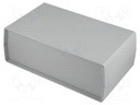 Enclosure: with panel; X: 250.4mm; Y: 148mm; Z: 89mm; polystyrene