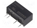 Converter: DC/DC; 2W; Uin: 4.5÷5.5V; Uout: 5VDC; Iout: 400mA; SIP