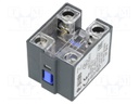 Contact block; NO x2; 10A; max.400VAC; max.250VDC; -40÷80°C