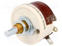 Potentiometer: shaft; single turn; 75Ω; 25W; 6.35mm; wirewound