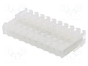 Plug; wire-board; female; PIN: 10; 3.96mm; IDC; for cable; MAS-CON