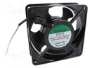 Fan: AC; axial; 230VAC; 120x120x38mm; 119(±10%)m3/h; 36dBA; 2000rpm