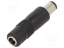 Adapter; Out: 7,4/5,1 CENTERPIN; Plug: straight; Input: 5,5/2,1