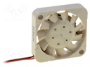 Fan: DC; axial; 3VDC; 15x15x3mm; 0.53m3/h; 20.2dBA; Vapo; 2.08mmH2O