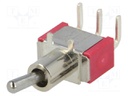 Switch: toggle; Pos: 2; SPDT; ON-ON; 5A/125VAC; 5A/28VDC; -30÷85°C