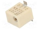 Potentiometer: mounting; multiturn; 200Ω; 250mW; SMD; ±10%; linear