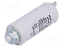 Capacitor: motors, run; 4uF; 450V; Ø25x58mm; -25÷70°C; ±10%; 10000h