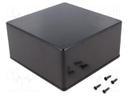 Enclosure: multipurpose; X: 120mm; Y: 120mm; Z: 59mm; 1591S; ABS; IP54