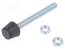 Clamping bolt; Thread: M5; steel; L: 55mm; Ø: 10mm