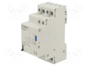 Relay: installation; bistable; NO x4; Ucoil: 230VAC; 35.2x90x65mm