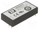 Isolated Board Mount DC/DC Converter, Medical, 1 Output, 20 W, 12 V, 1.67 A