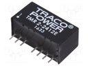 Converter: DC/DC; 2W; Uin: 18÷36V; Uout: 12VDC; Iout: 167mA; SIP8