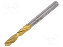 Drill bit; for metal; Ø: 5mm; L: 62mm; HSS-CO; Features: grind blade