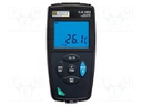 Logger: temperature; LCD,with a backlit; -100÷400°C; Channels: 1