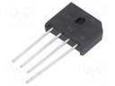 Bridge rectifier: one-phase; Urmax: 400V; Ifsm: 175A; KBU; If: 8A