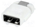 Adapter; OTG,USB 2.0; USB A socket,USB B micro plug