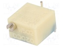 Potentiometer: mounting; multiturn; 5kΩ; 250mW; SMD; ±10%; linear