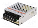 Power supply: switched-mode; voltage source; 50W; 48VDC; 1.1A