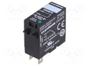 Relay: solid state; Ucntrl: 90÷140VAC; 5A; 1÷48VDC; socket