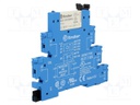 Relay: interface; SPDT; Ucoil: 12VDC; 6A; 6A/250VAC; 6A/30VDC; IP20