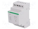 Transformer: mains; 8VA; 230VAC; 12V; 0.66A; Mounting: DIN; 310g