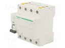 RCBO breaker; Inom: 40A; Ires: 30mA; Max surge current: 3kA; DIN