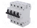 Circuit breaker; 230/400VAC; Inom: 40A; Poles: 3+N; DIN; Charact: D