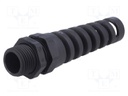 Cable gland; with strain relief; NPT1/2"; IP68; Mat: polyamide