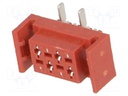 Socket; wire-board; female; PIN: 4; SMT; on PCBs; 30V; 1A; -40÷105°C