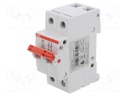 Switch-disconnector; Poles: 2; DIN; 125A; 400VAC; E200; IP10