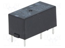 Relay: electromagnetic; SPST-NO; Ucoil: 12VDC; 5A/250VAC; 5A/30VDC