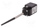 Limit switch; spring, total length 100mm; NO + NC; 10A; M20 x 1